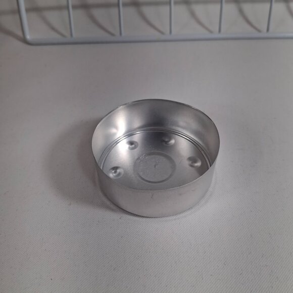 25 Large Metal Tea Light Cups Kit With 25 Wicks Aluminum Dia 57mm x Height 22mm - Picture 6 of 8